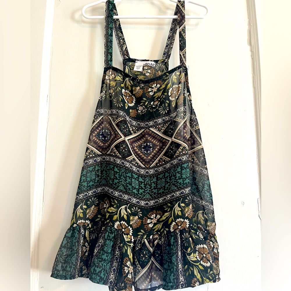 Boho sheer tank S